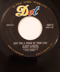 Alternative view of Debbie Reynolds - City Lights / Just For A Touch Of Your Love (7", Single) (Very Good Plus (VG+))