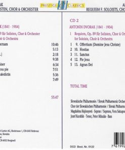 Alternative view of Antonín Dvořák, Slovak Philharmonic Orchestra, Slovak Philharmonic Chorus, Zdeněk Košler, Magdaléna Hajóssyová, Věra Soukupová, Jozef Kundlák, Peter Mikuláš, Pavol Procházka - Requiem Op. 89 Für Solisten, Chor & Orchester / For Soloists, Choir & Orchestra (2xCD, Album, RE) (Near Mint (NM or M-))