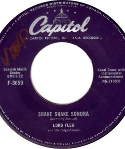 Lord Flea & His Calypsonians - The Naughty Little Flea (7", Single) (Very Good (VG))