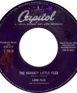 Alternative view of Lord Flea & His Calypsonians - The Naughty Little Flea (7", Single) (Very Good (VG))