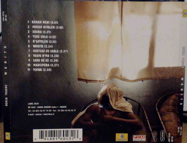 Rokia Traoré - Wanita (HDCD, Album) (Near Mint (NM or M-)) - Image 2