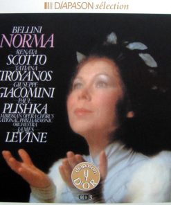 Vincenzo Bellini / Renata Scotto, Tatiana Troyanos, Giuseppe Giacomini, Paul Plishka, The Ambrosian Opera Chorus, National Philharmonic Orchestra, James Levine (2) - Norma (2xCD, Album, RE, RM, Car) (Near Mint (NM or M-))