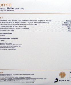 Alternative view of Vincenzo Bellini / Renata Scotto, Tatiana Troyanos, Giuseppe Giacomini, Paul Plishka, The Ambrosian Opera Chorus, National Philharmonic Orchestra, James Levine (2) - Norma (2xCD, Album, RE, RM, Car) (Near Mint (NM or M-))