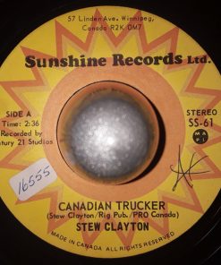 Stew Clayton - Canadian Trucker / The Oak Lake Ordeal (7", Single) (Very Good Plus (VG+))