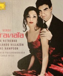 Giuseppe Verdi - Anna Netrebko, Rolando Villazón, Thomas Hampson, Wiener Philharmoniker, Carlo Rizzi - La Traviata (2xCD, Album + Box) (Near Mint (NM or M-))