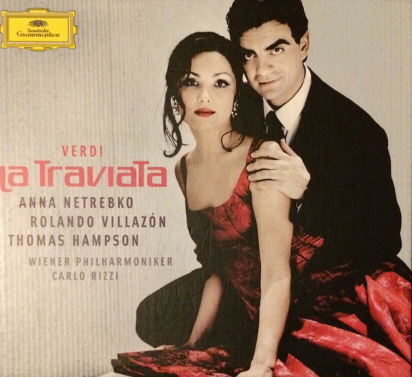 Giuseppe Verdi - Anna Netrebko, Rolando Villazón, Thomas Hampson, Wiener Philharmoniker, Carlo Rizzi - La Traviata (2xCD, Album + Box) (Near Mint (NM or M-))