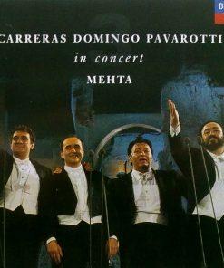 José Carreras, Placido Domingo, Luciano Pavarotti, Zubin Mehta - In Concert (CD, Album) (Near Mint (NM or M-))