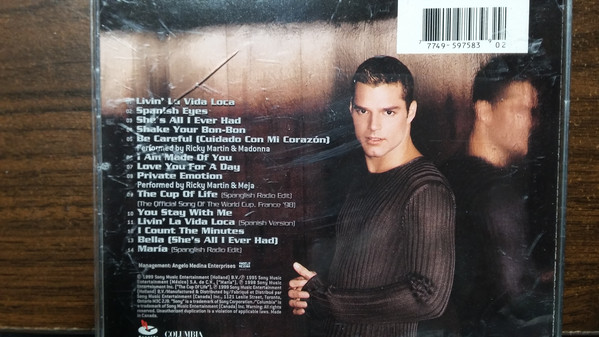 Ricky Martin - Ricky Martin (CD, Album) (Near Mint (NM or M-)) - Image 5