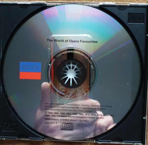 Various - The World Of Opera Favourites (CD, Album, Comp, RE, RM) (Near Mint (NM or M-)) - Image 2