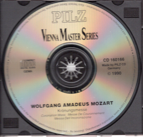 Wolfgang Amadeus Mozart - Coronation Mass (CD, Album) (Near Mint (NM or M-)) - Image 3