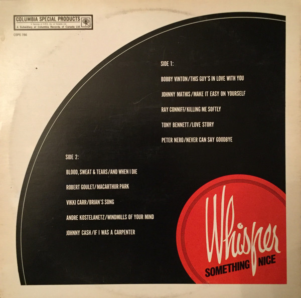 Various - Whisper Something Nice (LP, Comp) (Mint (M)) - Image 4