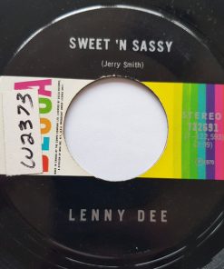 Alternative view of Lenny Dee (2) - Rock Me Back To Little Rock / Sweet 'N Sassy (7", Single) (Very Good (VG))