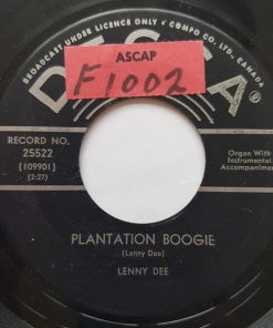Lenny Dee (2) - Plantation Boogie / You Can't Be True, Dear (7", Single) (Very Good Plus (VG+))