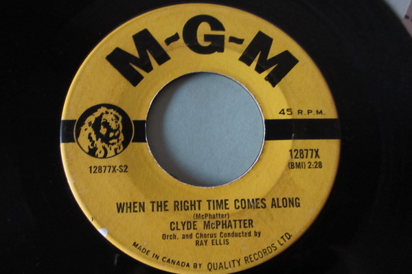 Clyde McPhatter - Think Me A Kiss (7", Single) (Near Mint (NM or M-)) - Image 2