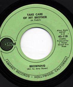 Browning - Take Care Of My Brother / Together (7", Single) (Very Good Plus (VG+))