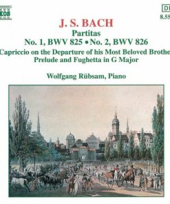 Johann Sebastian Bach - Wolfgang Rübsam (2) - Partitas Nos. 1 And 2 (CD, Album) (Near Mint (NM or M-))