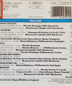 Alternative view of Giacomo Puccini - Arias and Duets (CD, Comp, Mono) (Near Mint (NM or M-))
