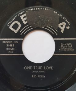 Alternative view of Red Foley - Lights Across The Bay / One True Love (7", Single) (Good Plus (G+))