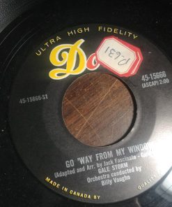 Gale Storm - Go 'Way From My Window / Winter Warm (7", Single) (Very Good Plus (VG+))
