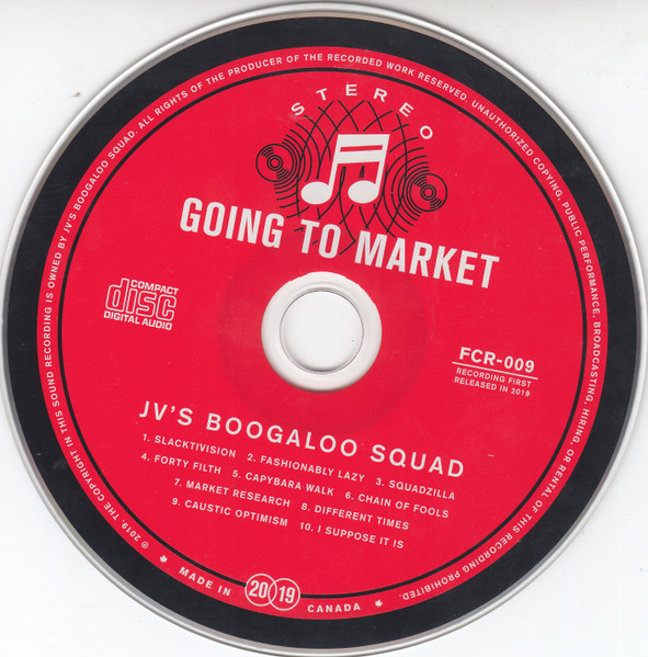 JV's Boogaloo Squad - Going To Market (CD, Album) (Near Mint (NM or M-)) - Image 3
