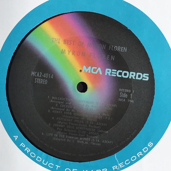 Myron Floren - The Best Of Myron Floren (2xLP, Comp) (Mint (M)) - Image 4