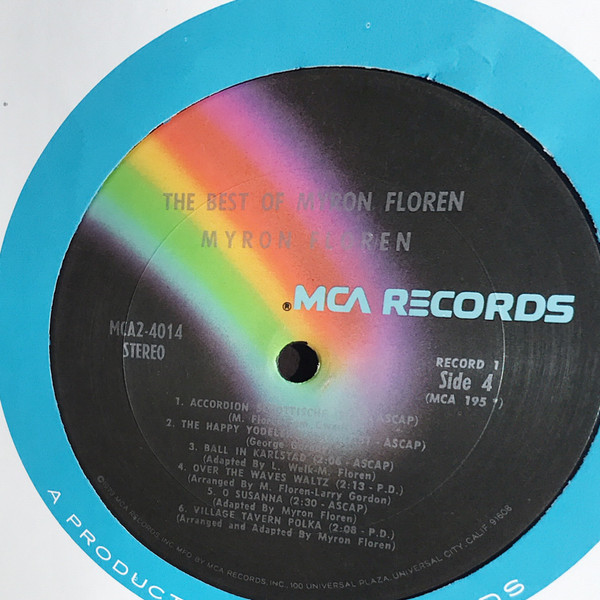 Myron Floren - The Best Of Myron Floren (2xLP, Comp) (Mint (M)) - Image 5