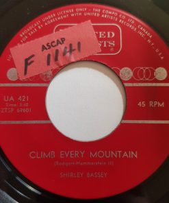 Alternative view of Shirley Bassey - Climb Every Mountain (7", Single) (Very Good Plus (VG+))