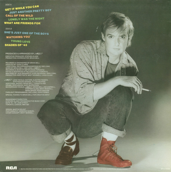 Gary O'Connor - Strange Behavior (LP, Album) (Mint (M)) - Image 2