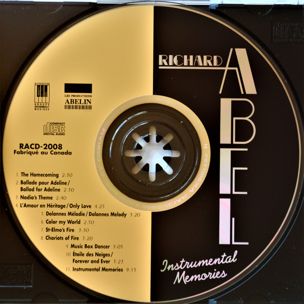 Richard Abel - Instrumental Memories (CD, Album) (Near Mint (NM or M-)) - Image 3