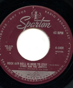 Danny & The Juniors - Rock And Roll Is Here To Stay / School Boy Romance (7", Single) (Very Good Plus (VG+))