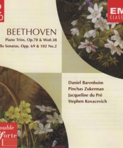 Ludwig van Beethoven, Daniel Barenboim, Pinchas Zukerman, Jacqueline Du Pré, Stephen Bishop-Kovacevich - Piano Trios Opp.70 etc. · Cello Sonatas (2xCD, Comp, Clu) (Near Mint (NM or M-))