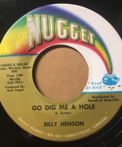Billy Henson - Go Dig Me A Hole (7", Single) (Very Good (VG))