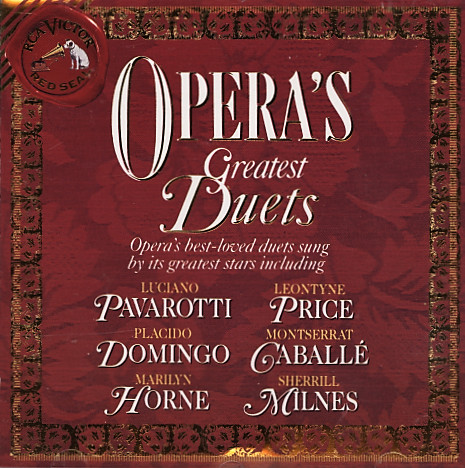 Luciano Pavarotti, Leontyne Price, Placido Domingo, Montserrat Caballé, Marilyn Horne, Sherrill Milnes - Opera's Greatest Duets (CD, Comp, Club, RE) (Near Mint (NM or M-))