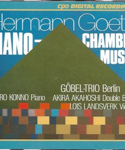 Hermann Goetz - Göbel-Trio Berlin - Piano - Chamber Music (2xCD, Album, RE) (Near Mint (NM or M-))