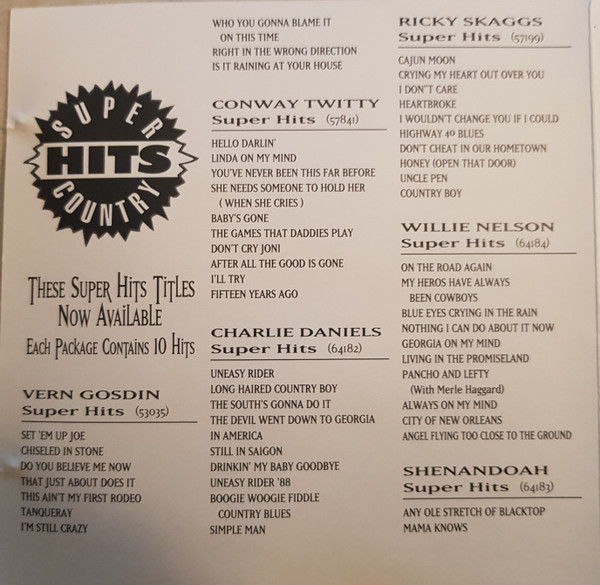 Willie Nelson - Super Hits (CD, Comp, Club) (Near Mint (NM or M-)) - Image 3