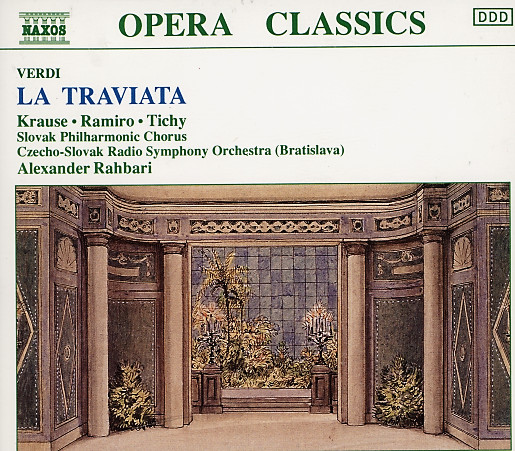 Giuseppe Verdi, Monika Krause • Yordy Ramiro • Georg Tichy, Slovak Philharmonic Chorus, Slovak Radio Symphony Orchestra, Alexander Rahbari - La Traviata (2xCD, Album) (Near Mint (NM or M-))