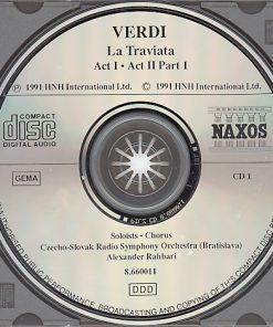 Giuseppe Verdi, Monika Krause • Yordy Ramiro • Georg Tichy, Slovak Philharmonic Chorus, Slovak Radio Symphony Orchestra, Alexander Rahbari - La Traviata (2xCD, Album) (Near Mint (NM or M-)) - Image 3