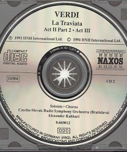 Giuseppe Verdi, Monika Krause • Yordy Ramiro • Georg Tichy, Slovak Philharmonic Chorus, Slovak Radio Symphony Orchestra, Alexander Rahbari - La Traviata (2xCD, Album) (Near Mint (NM or M-)) - Image 4