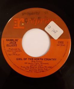 Alternative view of Ramblin' Jack Elliott - Me And Bobby McGee / Girl Of The North Country (7", Single) (Very Good Plus (VG+))