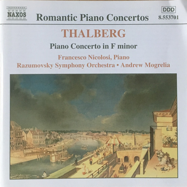 Razumovsky Sinfonia, Andrew Mogrelia, Francesco Nicolosi, Sigismond Thalberg - Piano Concerto In F Minor (CD, Album) (Near Mint (NM or M-))