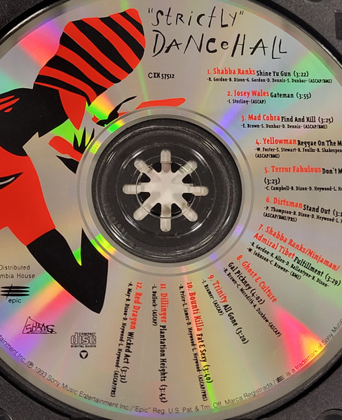 Various - Strictly Dancehall (CD, Comp) (Mint (M)) - Image 3