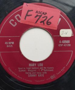Swing And Sway With Sammy Kaye - Mary Lou (7", Single) (Very Good (VG))