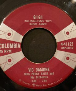 Vic Damone With Percy Faith & His Orchestra - Gigi (7", Single) (Very Good Plus (VG+))