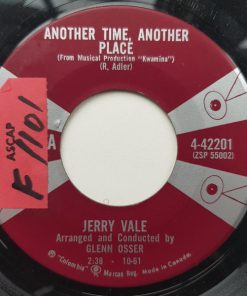 Jerry Vale - Another Time, Another Place / If He Leaves You (7", Single) (Very Good Plus (VG+))