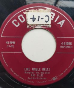 Alternative view of Ray Ellis And His Orchestra - Like Jingle Bells / Snow, Snow, Beautiful Snow (7", Single) (Very Good Plus (VG+))