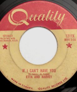 Etta & Harvey - If I Can't Have You / My Heart Cries (7", Single) (Very Good Plus (VG+))