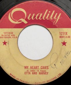 Alternative view of Etta & Harvey - If I Can't Have You / My Heart Cries (7", Single) (Very Good Plus (VG+))