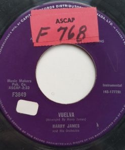 Alternative view of Harry James And His Orchestra - Andrea / Vuelve (7", Single) (Very Good Plus (VG+))