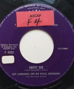 Alternative view of Guy Lombardo And His Royal Canadians - Better Than A Dream / Sweet Sue (7", Single) (Very Good Plus (VG+))