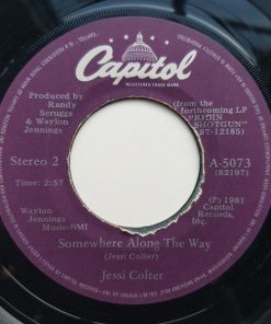 Alternative view of Jessi Colter - Holdin' On (7", Single) (Very Good Plus (VG+))